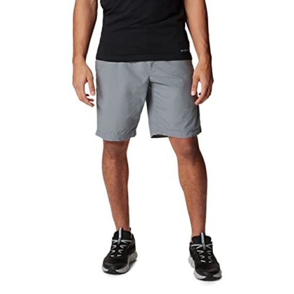 Columbia Men's Washed Out Poplin Shorts Gray Size 38